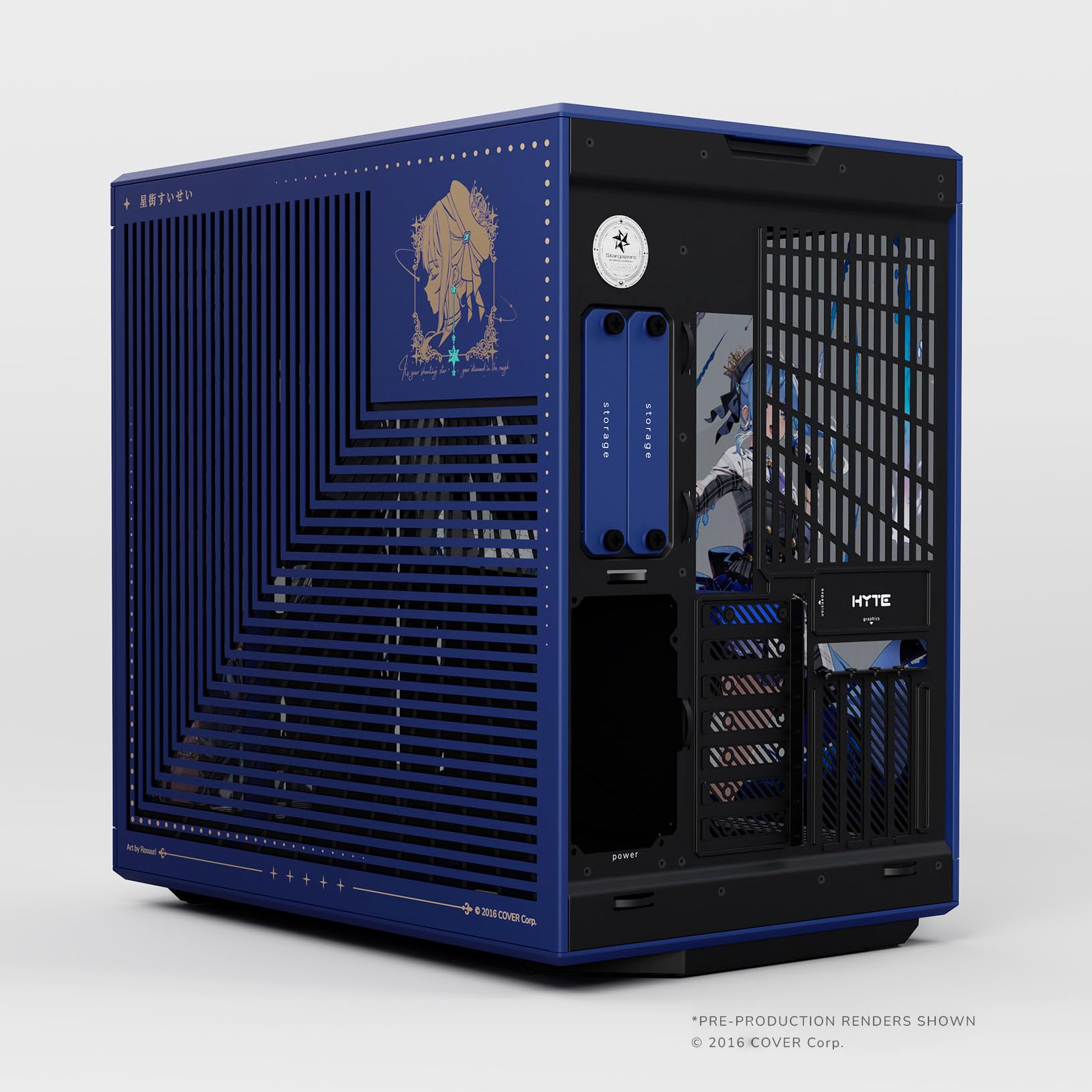 PCケース(自作PC用) Y70 Hoshimachi Suisei Limited Edition HYTE Y70 Hoshimachi Suisei PC Case (Limited Edition) in
